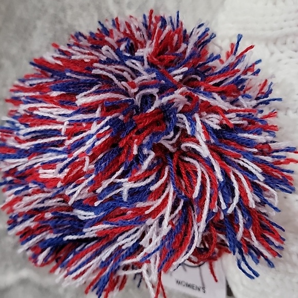 NWT Women's NY Giants Pom Hat - Picture 3 of 5